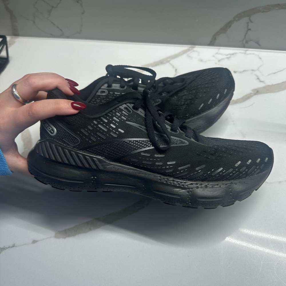 Brooks Glycerin GTS W8 Black Running Shoes